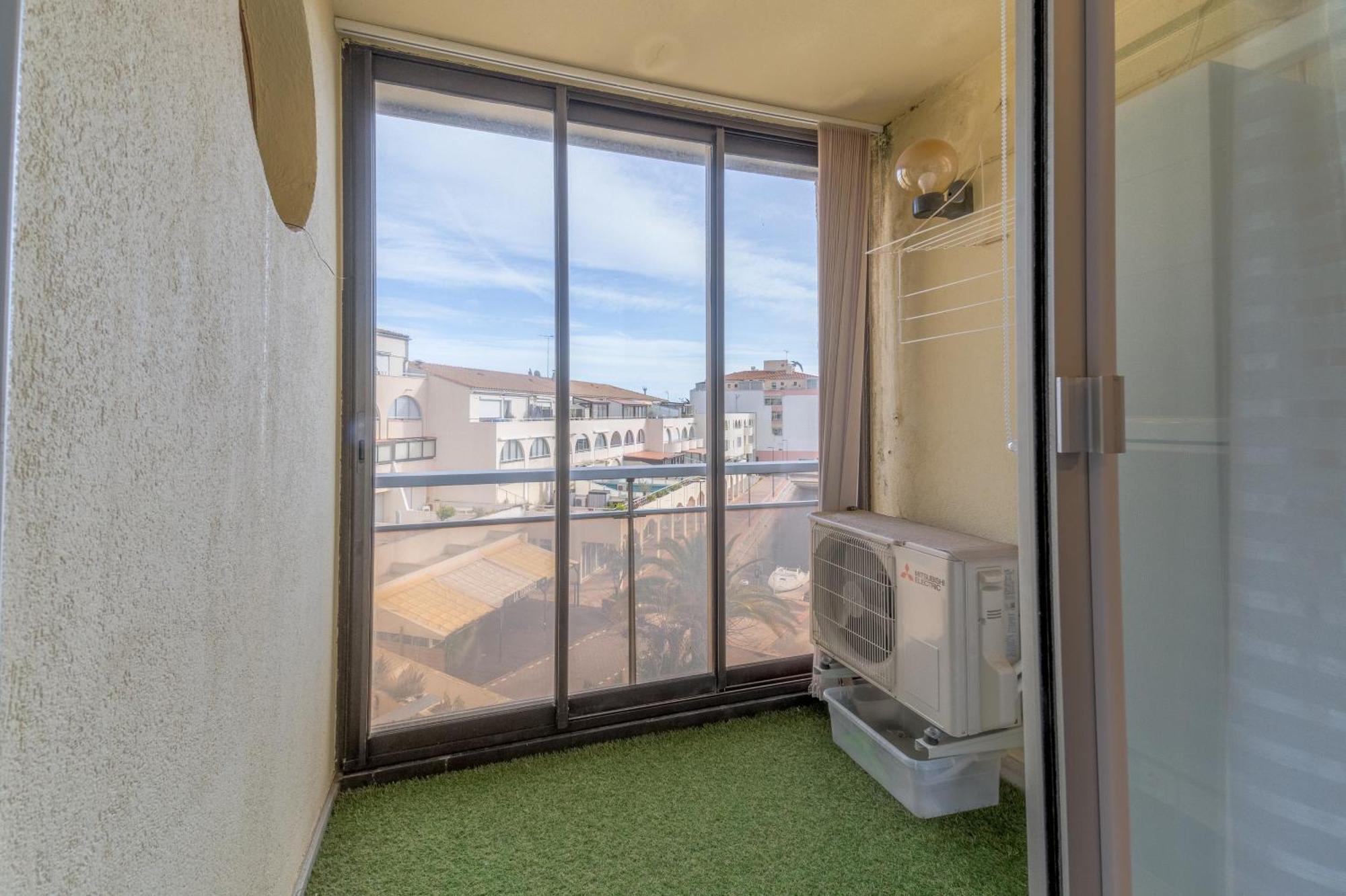 Appt T2 Cabine Clim Parking Privee Vu Mer Sète Exteriér fotografie